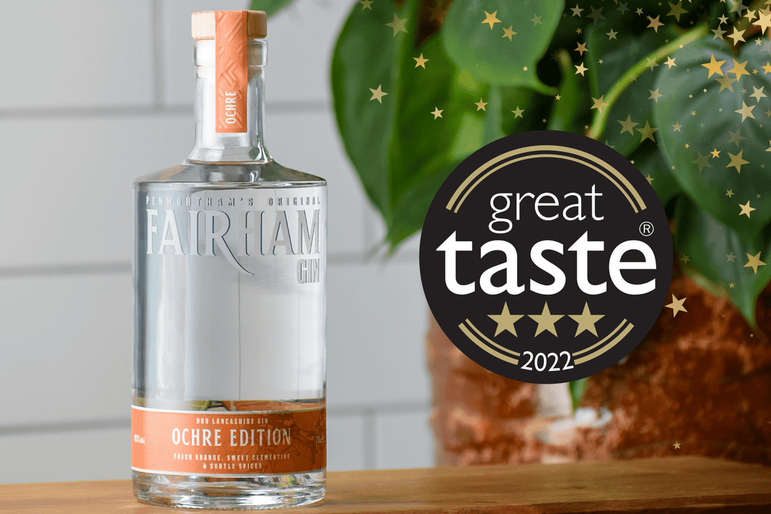 Fairham Gin Wins Rare Three Stars In Esteemed Great Taste Awards
