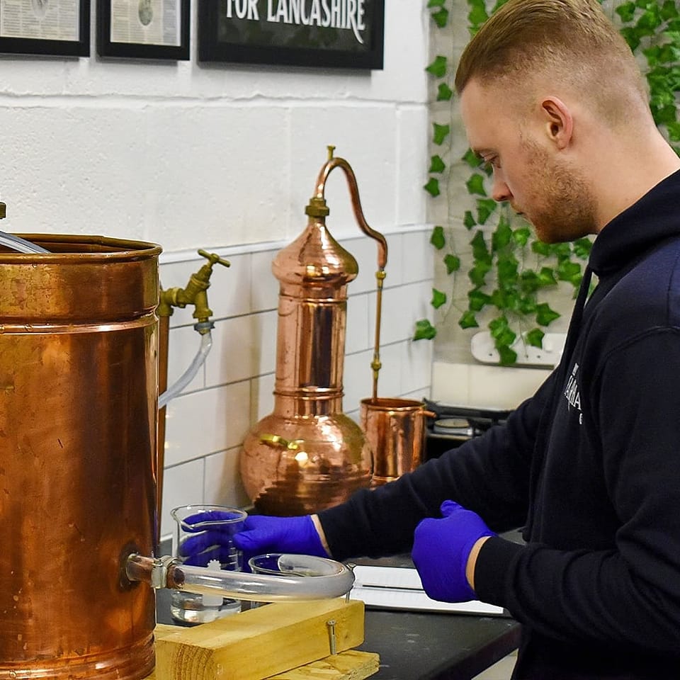 UK Young Gin Distillers From Lancashire