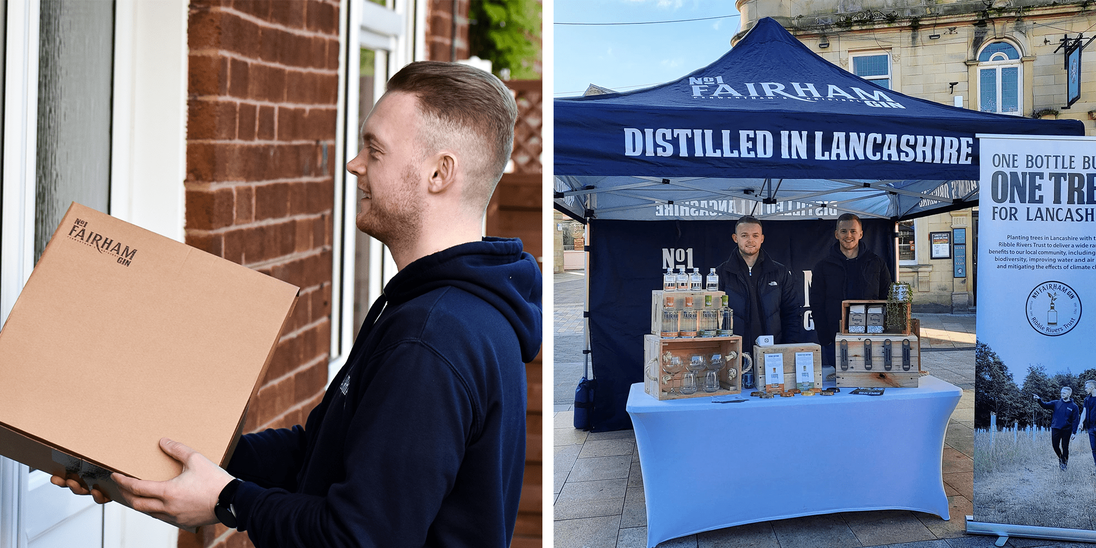 Lancashire free gin delivery and events