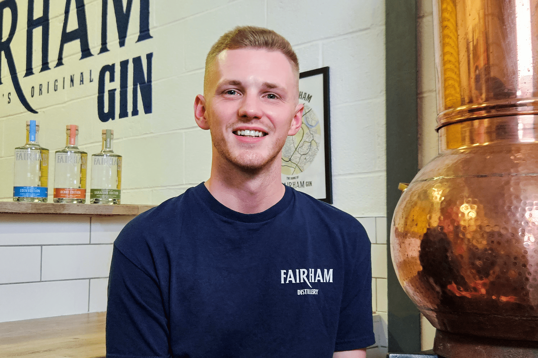 Liam Stemson Fairham Distillery Fairham's Bar Penwortham