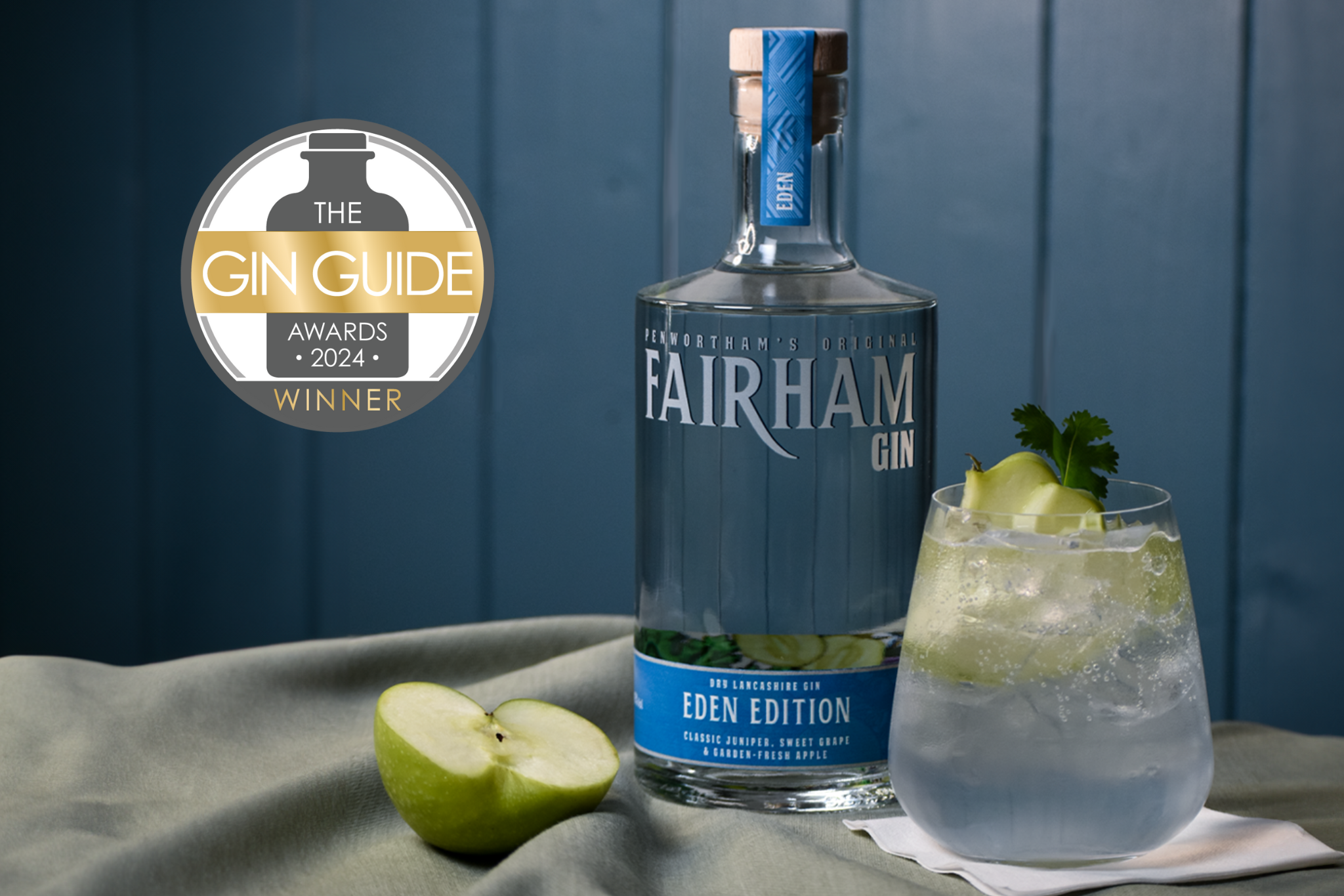 award winning lancashire gin The Gin Guide Awards apple gin, grape gin, daringly different unique